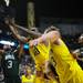 Michigan sophomore Tim Hardaway Jr. reaches for a rebound with Ohio University junior Walter Offutt in the second half of the second round of the NCAA tournament at Bridgestone Arena in Nashville, Tenn.  Melanie Maxwell I AnnArbor.com